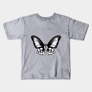 butterfly wounded Kids T-Shirt